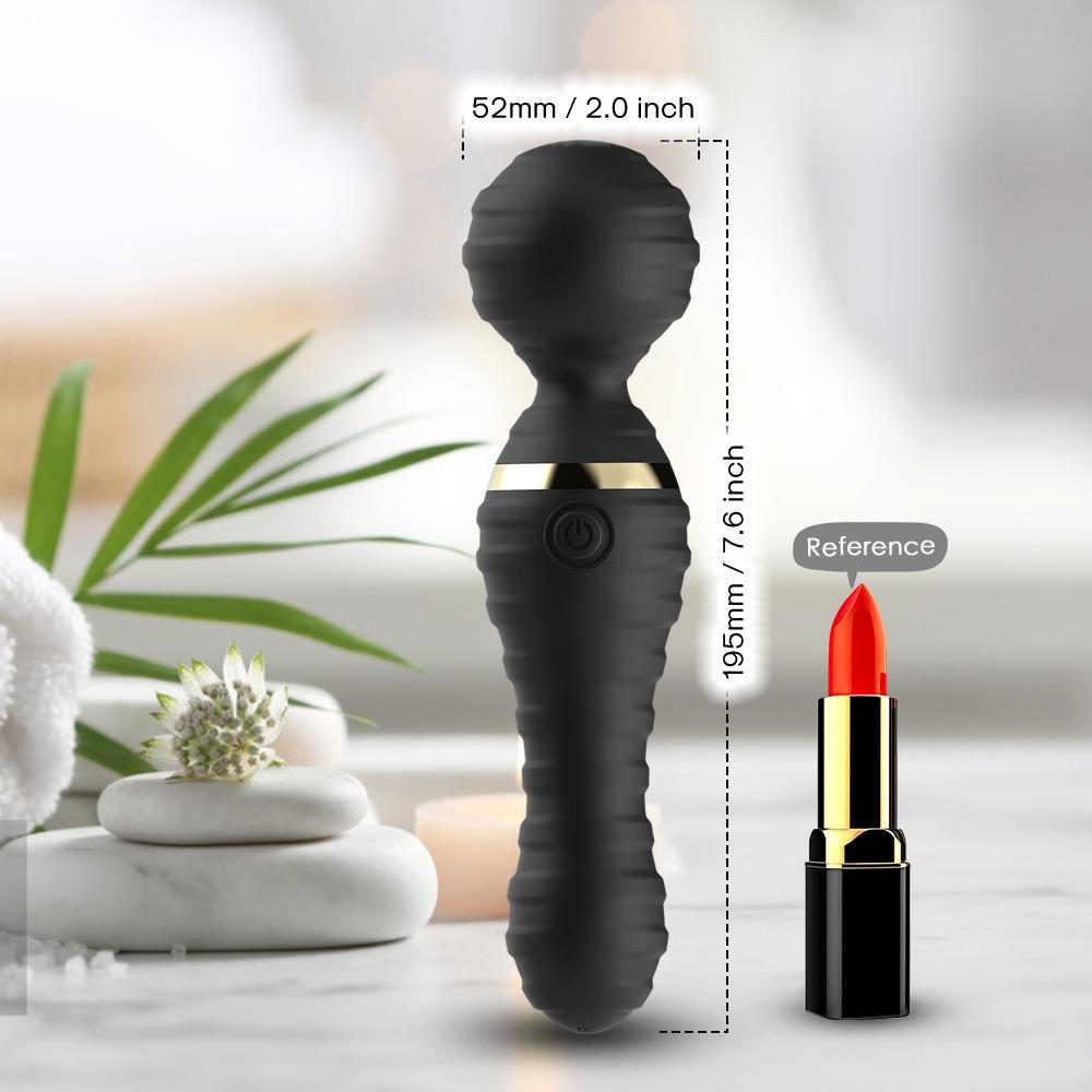 Masażer wibracyjny Freedom Joy silikonowy czarny USB wodoodporny