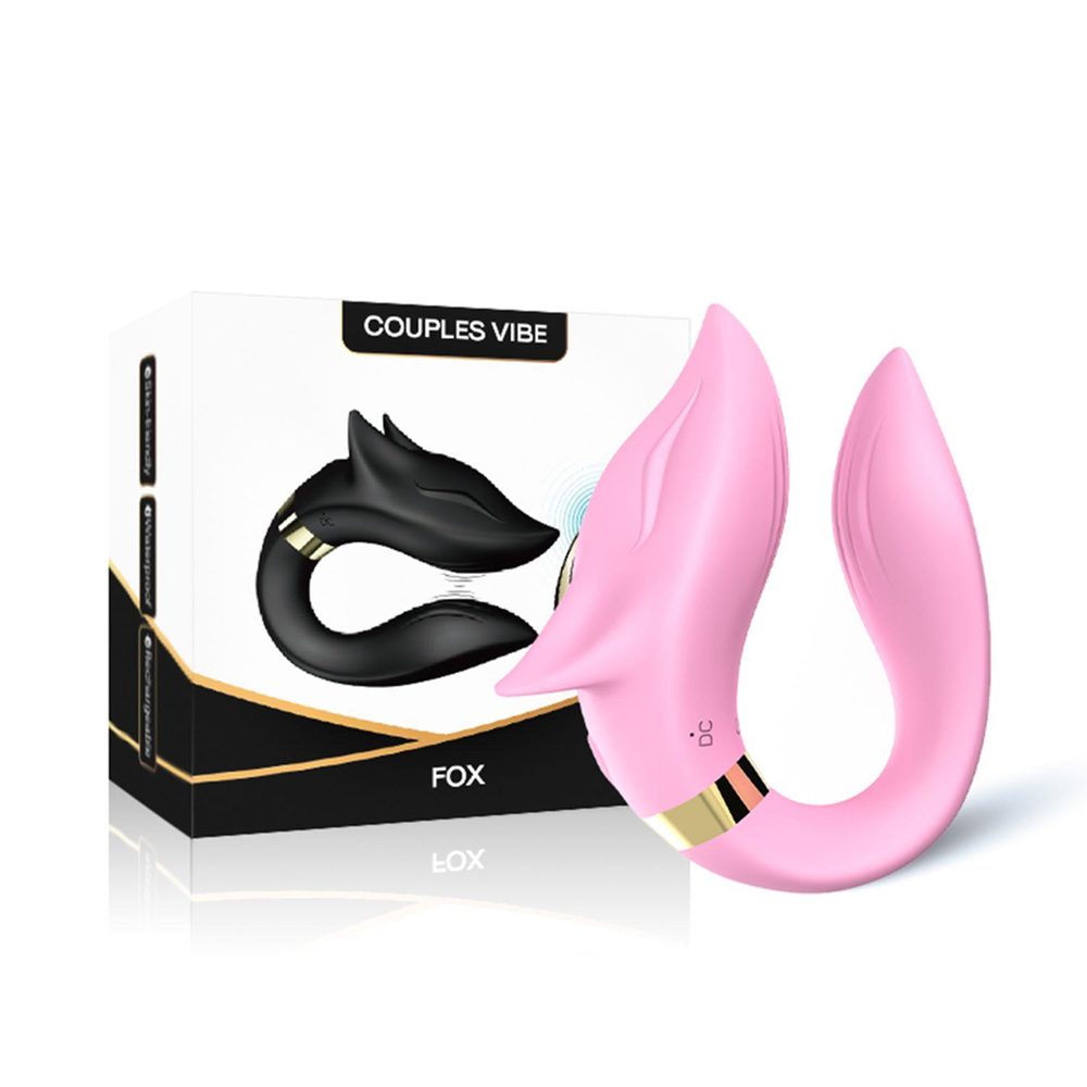 Stymulator łechtaczki Fox jasnoróżowy silikonowy USB B Series Joy