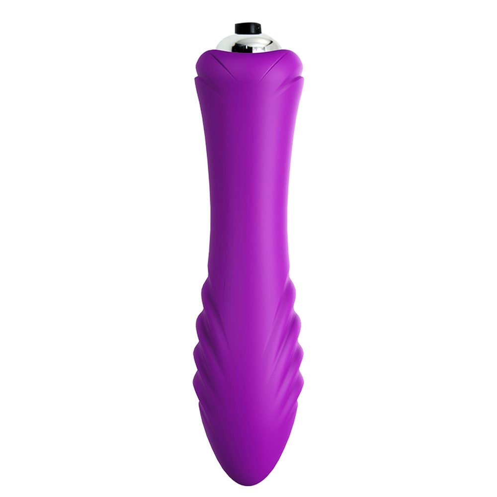 Wibrator bullet B Series Joy fioletowy 9 trybów silikonowy wodoodporny