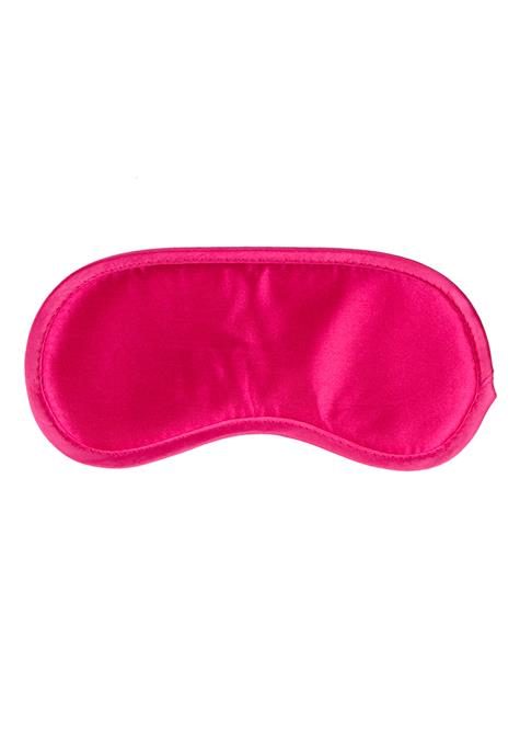 Maska na oczy satynowa EasyToys różowa