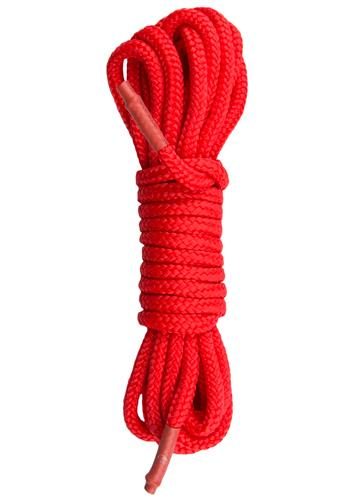 Lina nylonowa do bondage EasyToys czerwona 10m