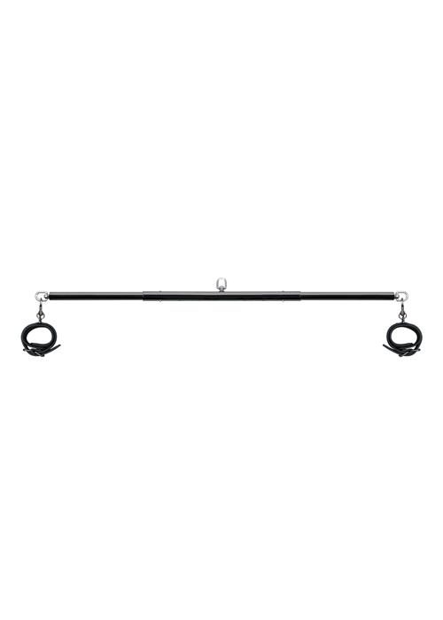 Kajdanki z prętem rozporowym EasyToys metalowe czarne 68 cm