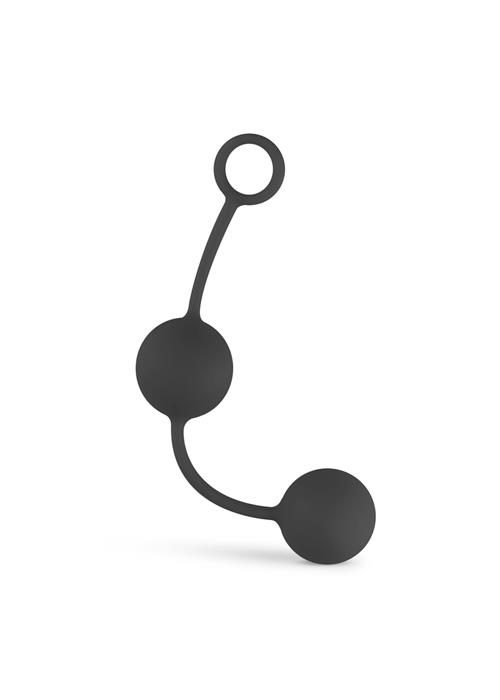 Kulki miłości Canon Balls EasyToys czarne silikonowe 20 cm