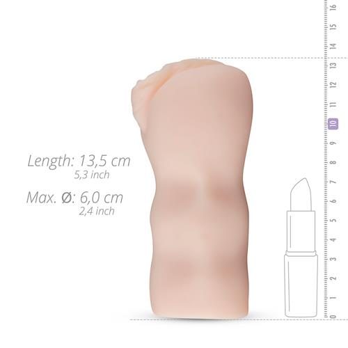 Realistyczny masturbator Emily Finch EasyToys beżowy