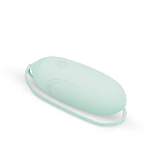 Wibrujące jajko Luv Egg zielone bezprzewodowe silikonowe USB 16 cm