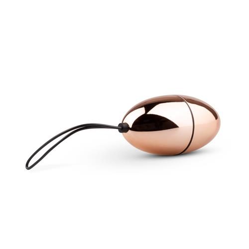 Wibrujące Jajko EasyToys Rosy Gold z Pilotem Różowo Złote 7cm