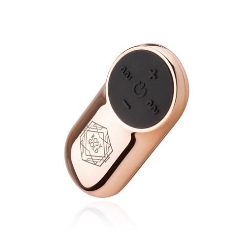 Wibrujące Jajko EasyToys Rosy Gold z Pilotem Różowo Złote 7cm