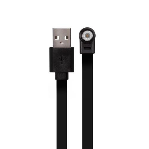 Mini wibrator różdżkowy Rosy Gold Curve USB