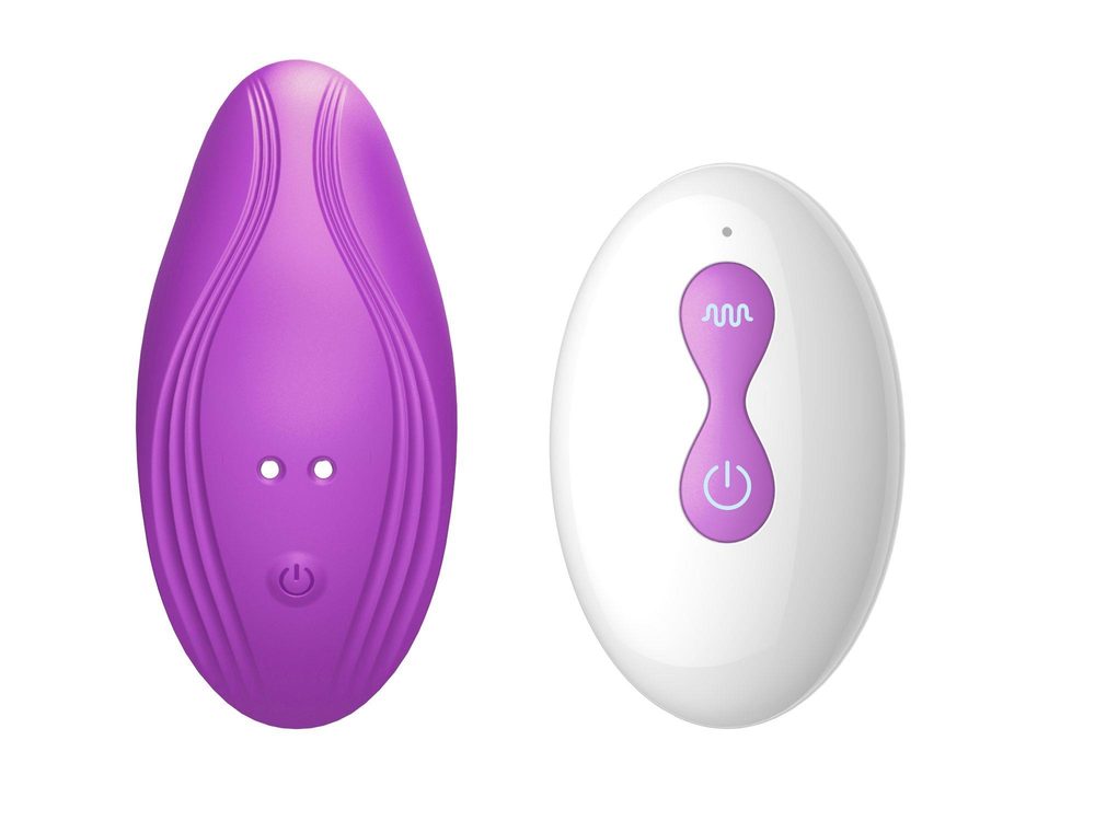 Wibrator mini silikonowy B Series Cute fioletowy USB