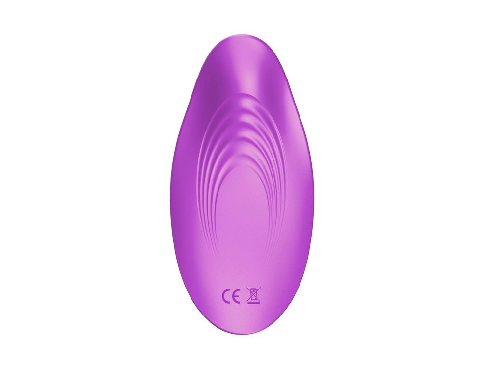 Wibrator mini silikonowy B Series Cute fioletowy USB