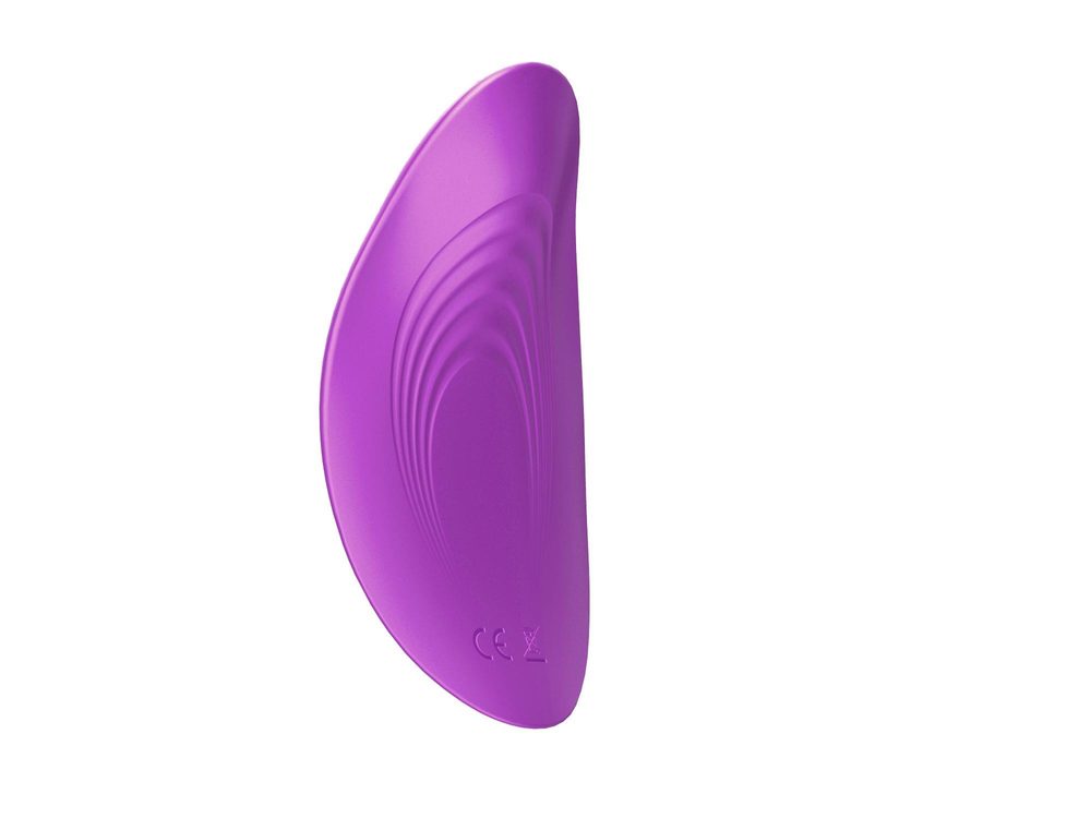 Wibrator mini silikonowy B Series Cute fioletowy USB