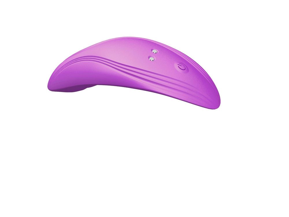 Wibrator mini silikonowy B Series Cute fioletowy USB