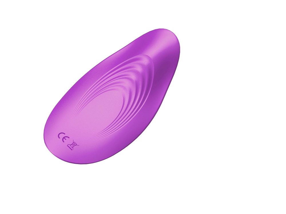 Wibrator mini silikonowy B Series Cute fioletowy USB