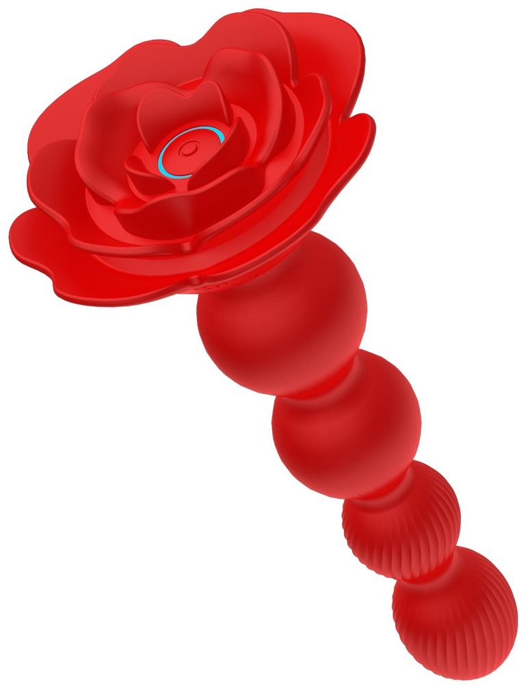 Koraliki analne obrotowe Rose wibrujące B Series Cute
