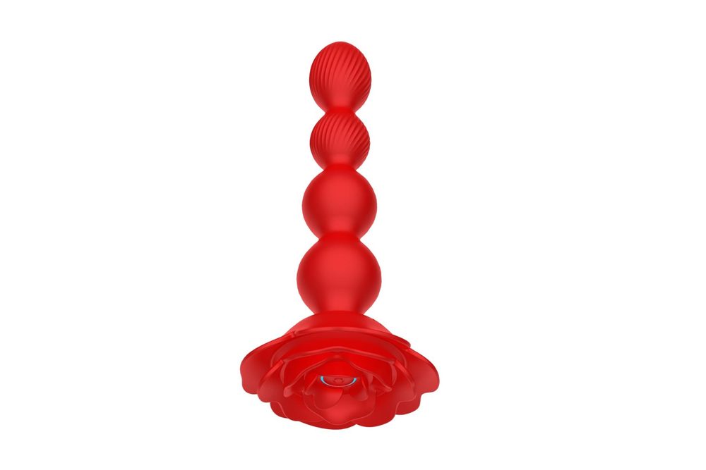 Koraliki analne obrotowe Rose wibrujące B Series Cute