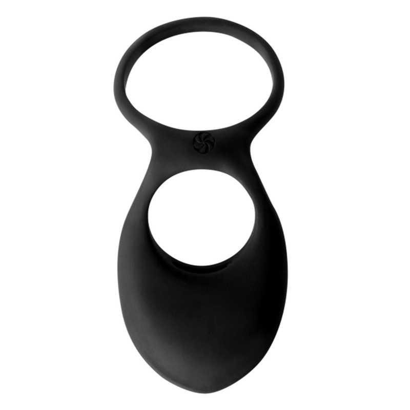 Pierścień wibrujący silikonowy Daydream czarny 12 cm