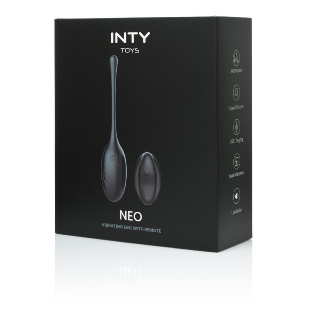 Jajko wibrujące INTY Toys Neo z pilotem 10 trybów USB