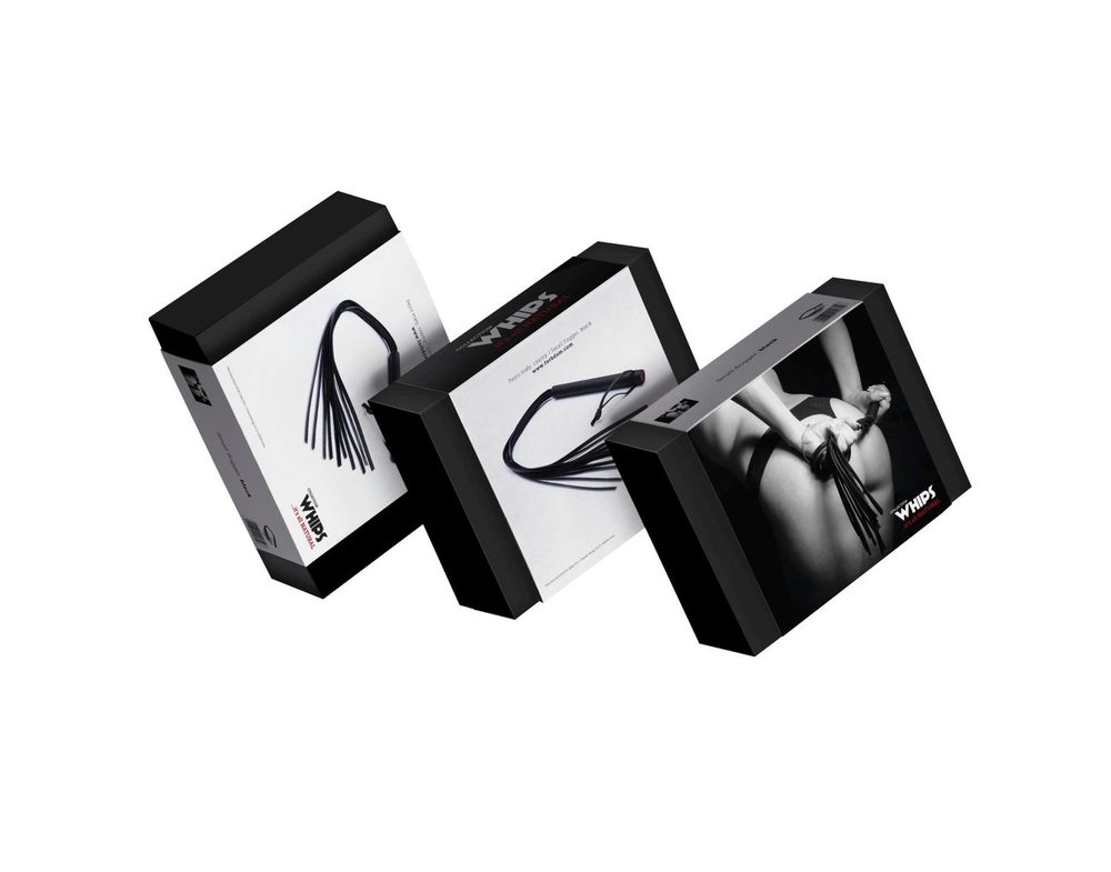 Pejcz Whips Collection mały czarny 60 cm