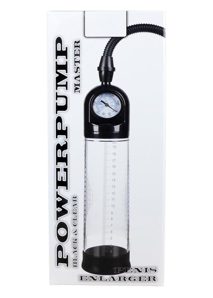Pompka próżniowa Powerpump Master czarna przezroczysta