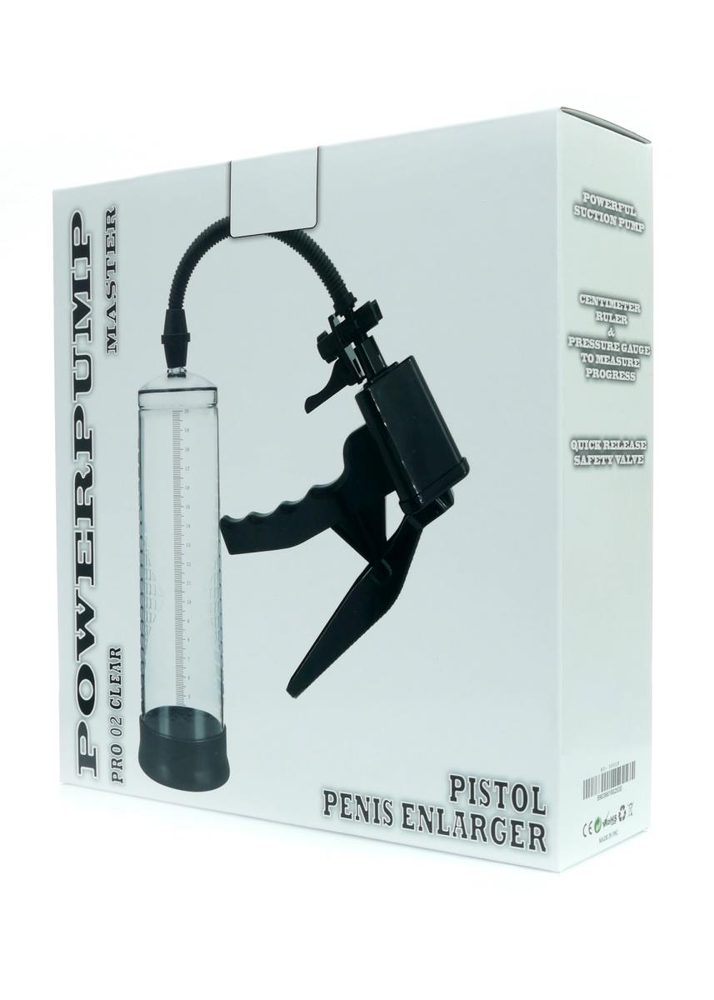 Pompka próżniowa powiększająca Powerpump PRO 02 transparentna