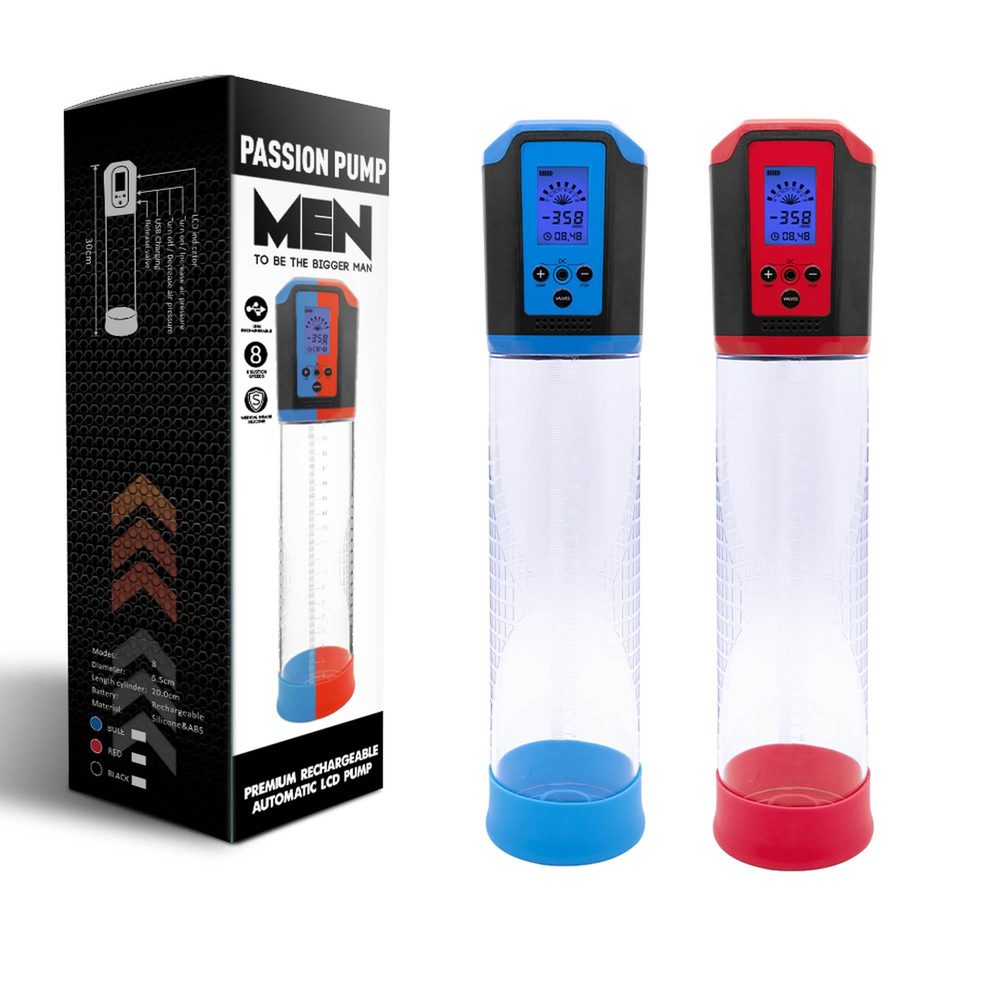 Elektryczna pompka próżniowa Passion Pump premium ładowalna LCD