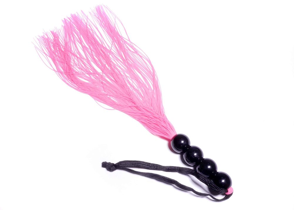 Pejcz silikonowy Fetish B Series różowy 36 cm