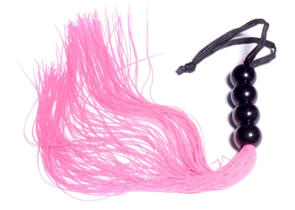 Pejcz silikonowy Fetish B Series różowy 36 cm