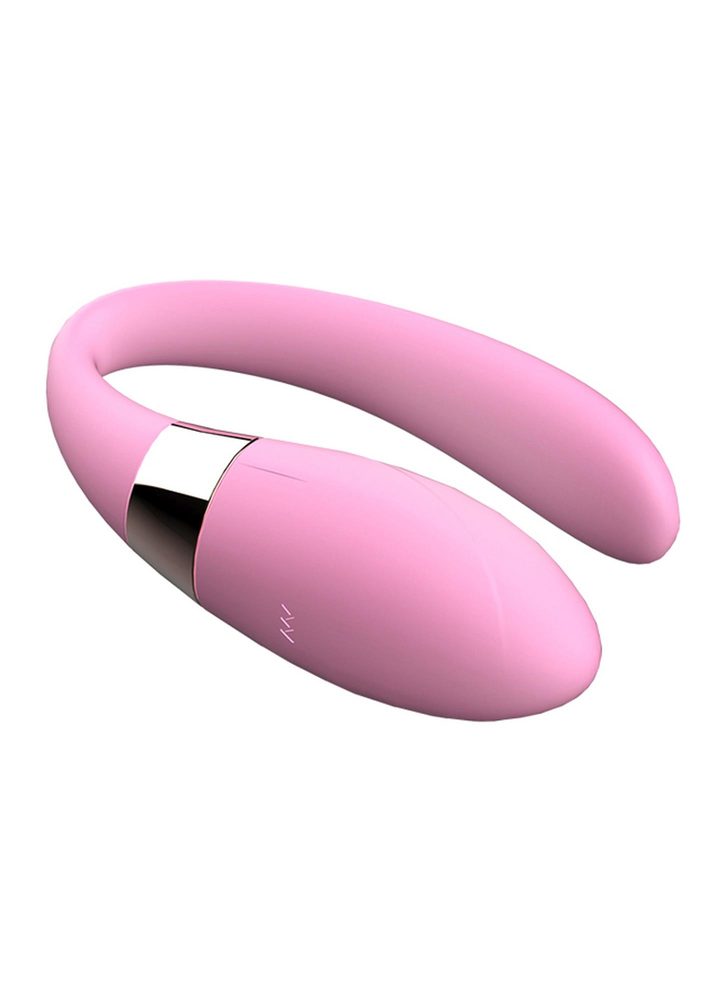 Stymulator V Vibe różowy silikonowy USB z pilotem B Series Smart