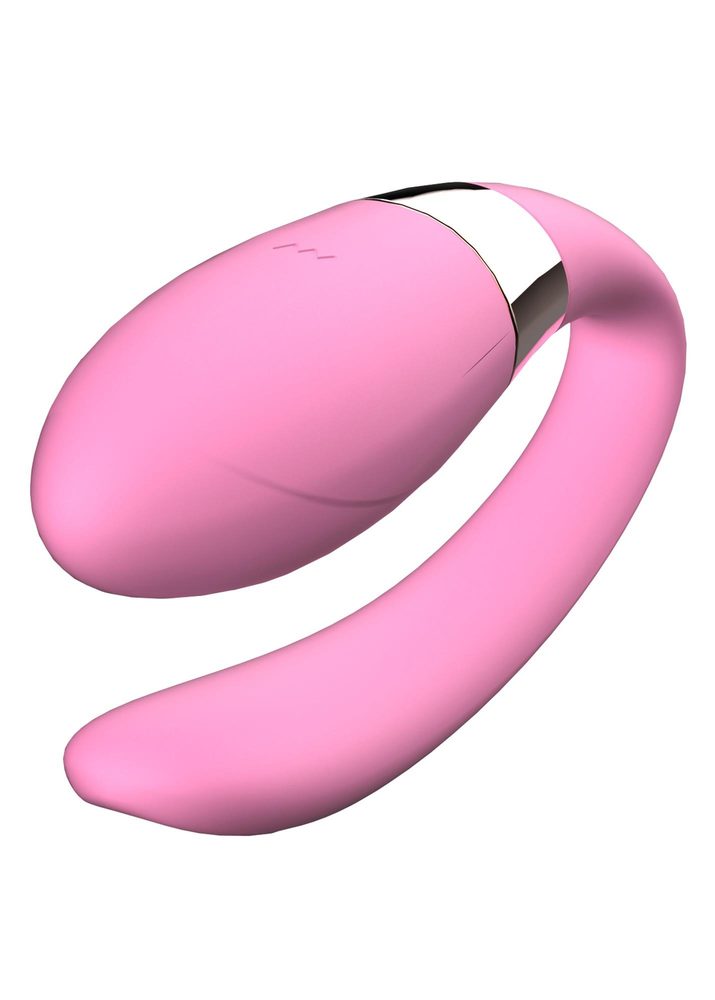 Stymulator V Vibe różowy silikonowy USB z pilotem B Series Smart