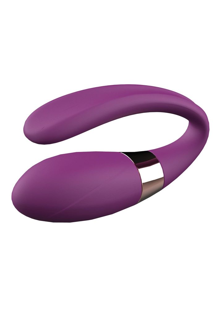 Stymulator VVibe fioletowy USB z pilotem B Series Smart