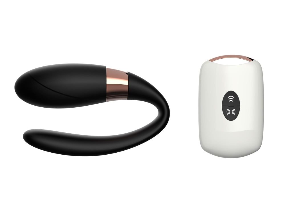 Stymulator V Vibe B Series Smart czarny USB z pilotem
