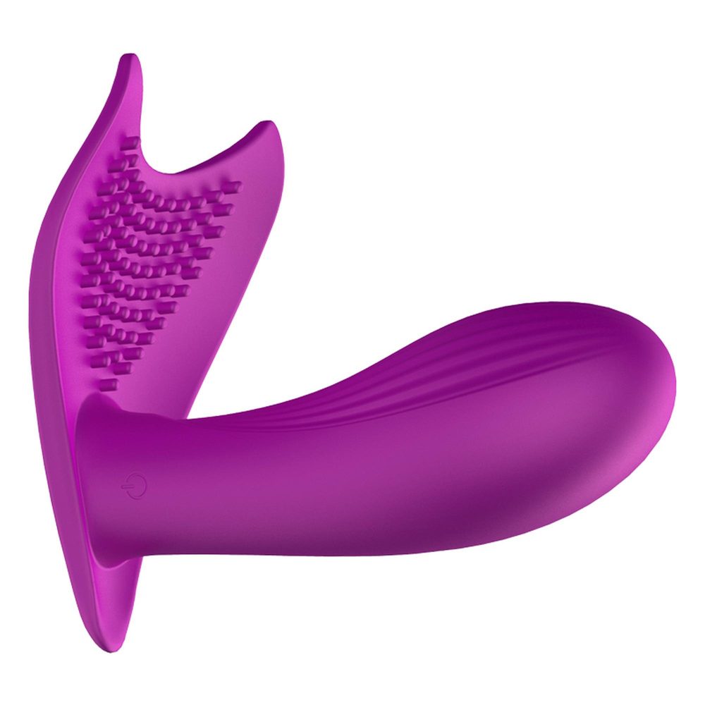 Stymulator majtkowy silikonowy USB 10 funkcji z ogrzewaniem B Series Fox