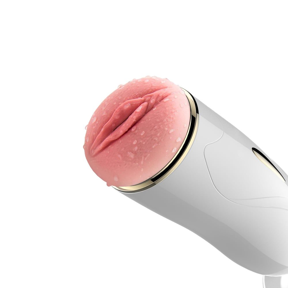 Wibrujący interaktywny masturbator waginalny USB B Series Fox