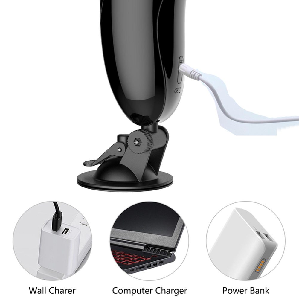 Masturbator waginalny wibrujący interaktywny USB B Series Fox