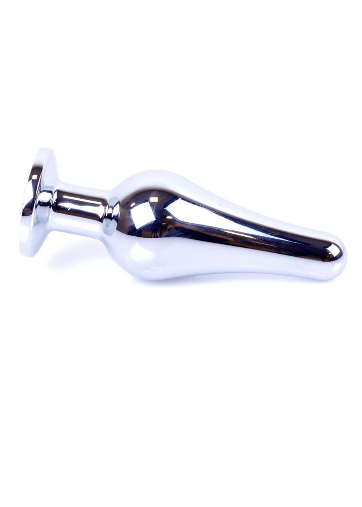 Biżuteria analna srebrna z diamentem HeavyFun 9,5 cm