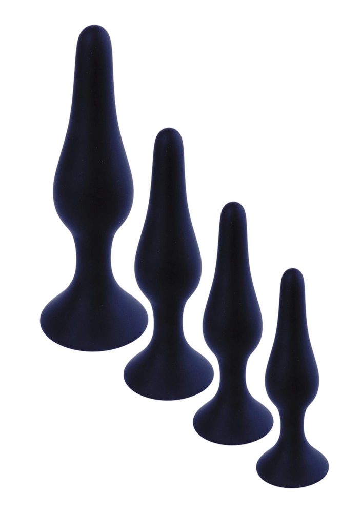 Korek analny silikonowy HeavyFun czarny 12,5 cm