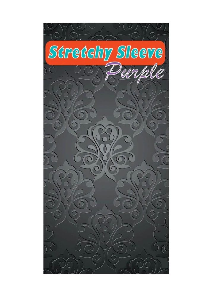 Nakładka przelotowa stymulująca Stretchy Sleeve fioletowa EasyLove