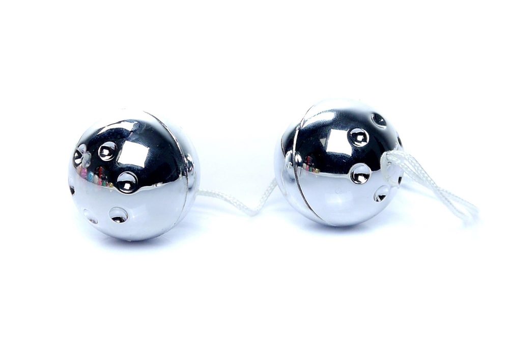 Kulki gejszy Duo Balls EasyLove srebrne 21 cm