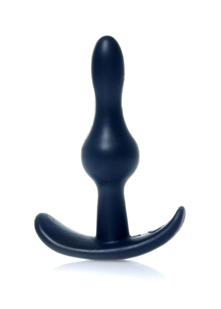 Korek analny falisty miękki TPE EasyLove 9 cm