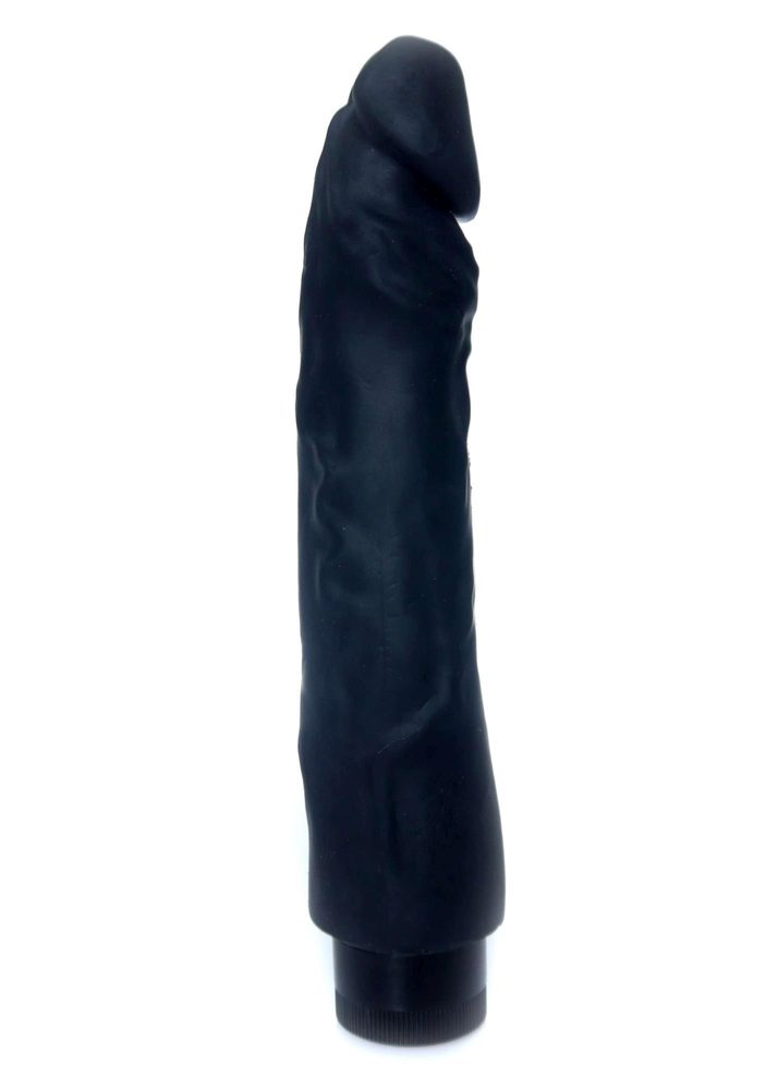 Wibrator realistyczny Real Skin EasyLove czarny 22.5 cm