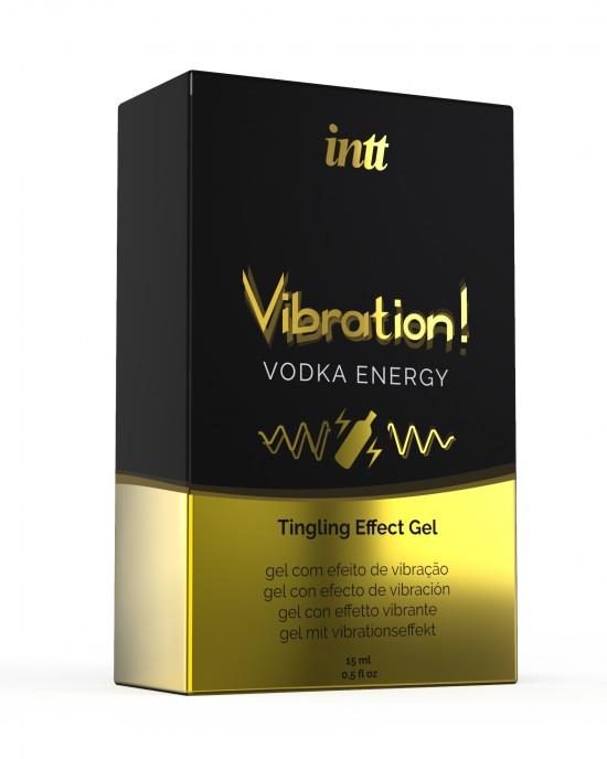 Żel wibrujący smak wódki Intt 15 ml