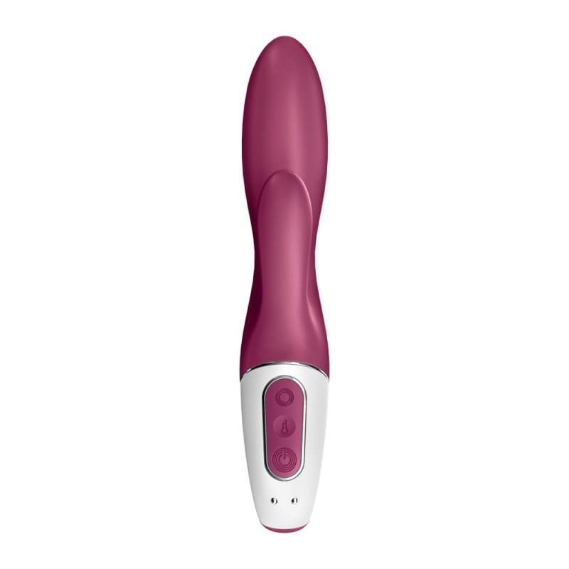 Wibrator silikonowy Satisfyer Heated Affair z ogrzewaniem i aplikacją