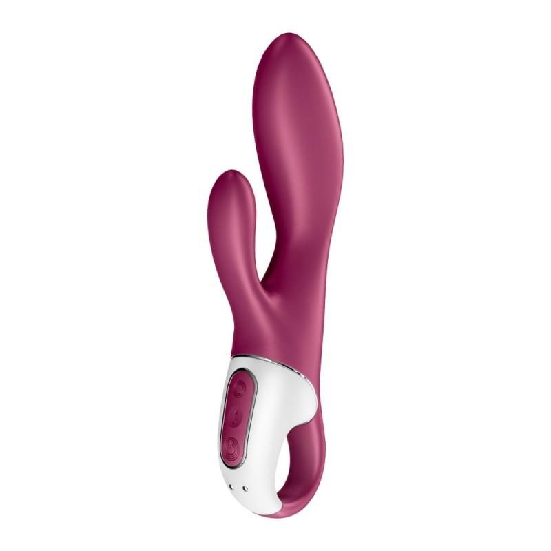 Wibrator silikonowy Satisfyer Heated Affair z ogrzewaniem i aplikacją