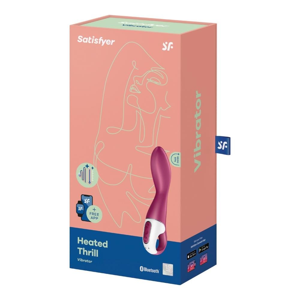 Wibrator rozgrzewający punktu G Satisfyer Heated Thrill