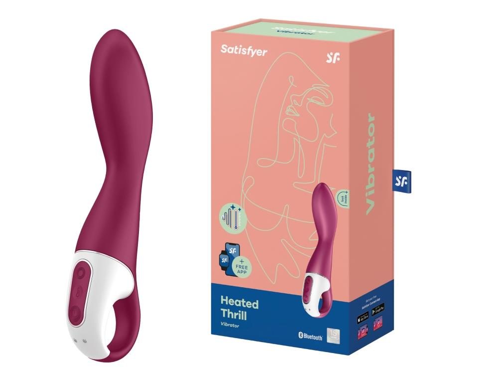 Wibrator rozgrzewający punktu G Satisfyer Heated Thrill
