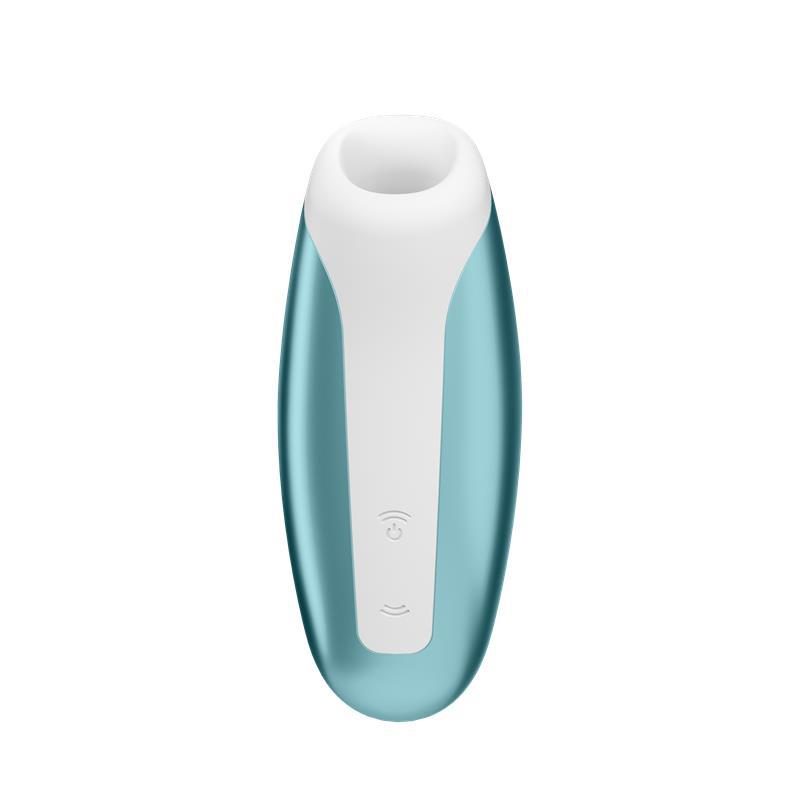 Ssący stymulator łechtaczki Satisfyer Love Breeze lodowoniebieski USB