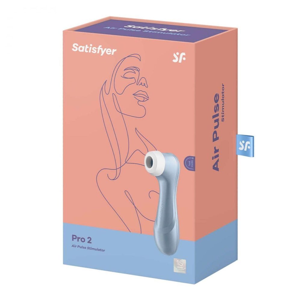 Stymulator łechtaczki fal powietrza Satisfyer Pro 2 niebieski