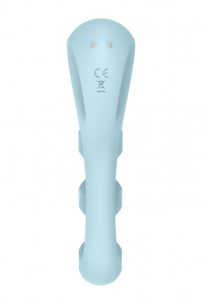 Stymulator Satisfyer Tri Ball 2 jasnoniebieski silikonowy USB