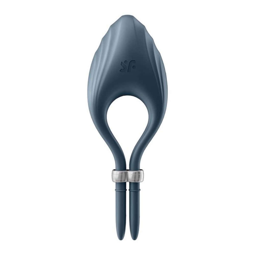 Pierścień erekcyjny wibrujący regulowany Satisfyer Duelist ciemnoniebieski