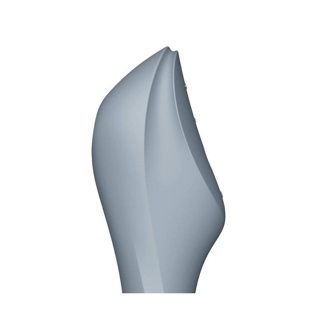 Wibrator 3w1 Satisfyer Curvy Trinity 3 niebieskoszary